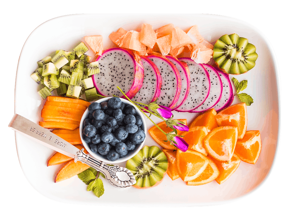 dieta orientale a base di frutta e di verdura